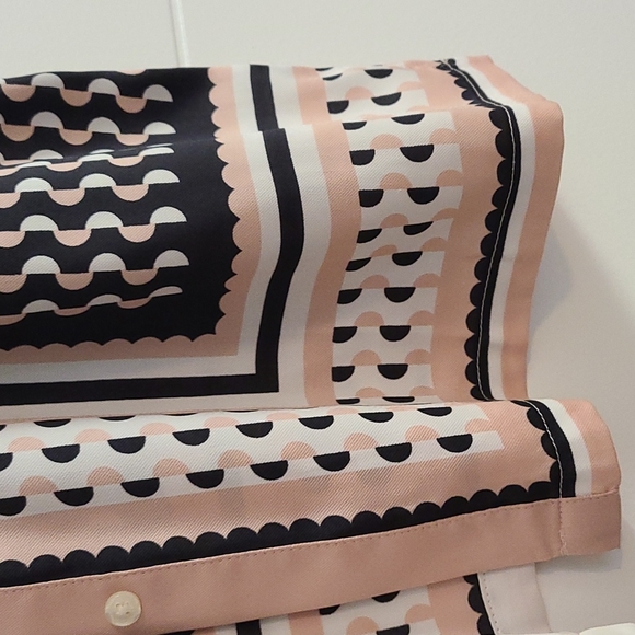 LAST CHANCE NWT Ann Taylor Pink & Navy Sleeveless Blouse - Picture 2 of 3